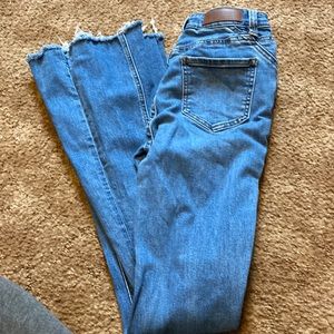 Rock n roll Cowgirl seamed flare jeans